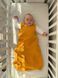Мусліновий Демісезонний Спальник 602_lemon, 11/15 - Kinderest